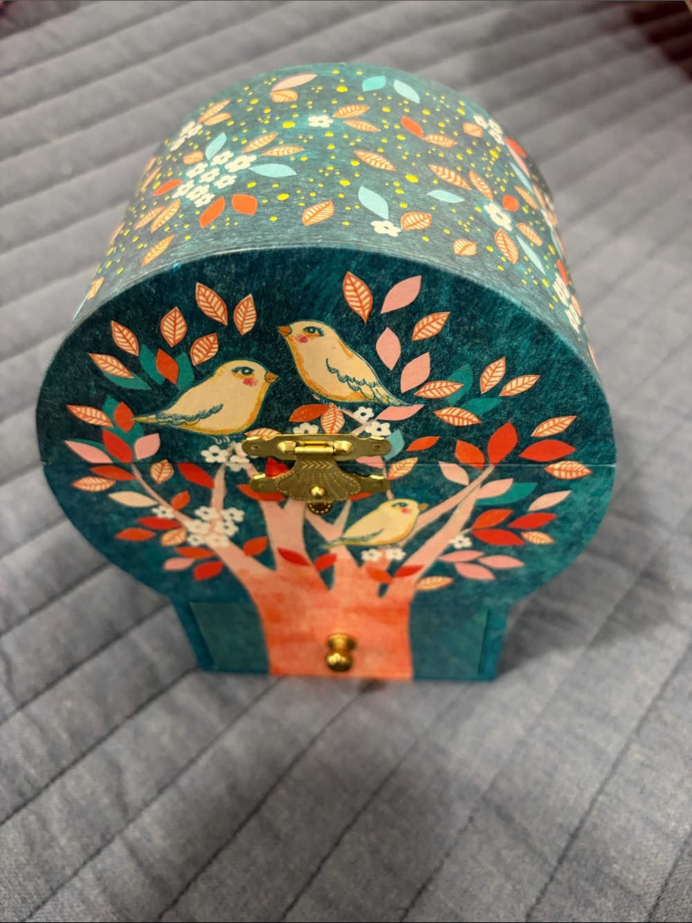 Little Big Room by Djeco Bird Tree Jewelry Box for Kids